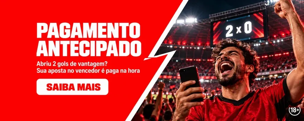 Pagamento antecipado · 2 gols