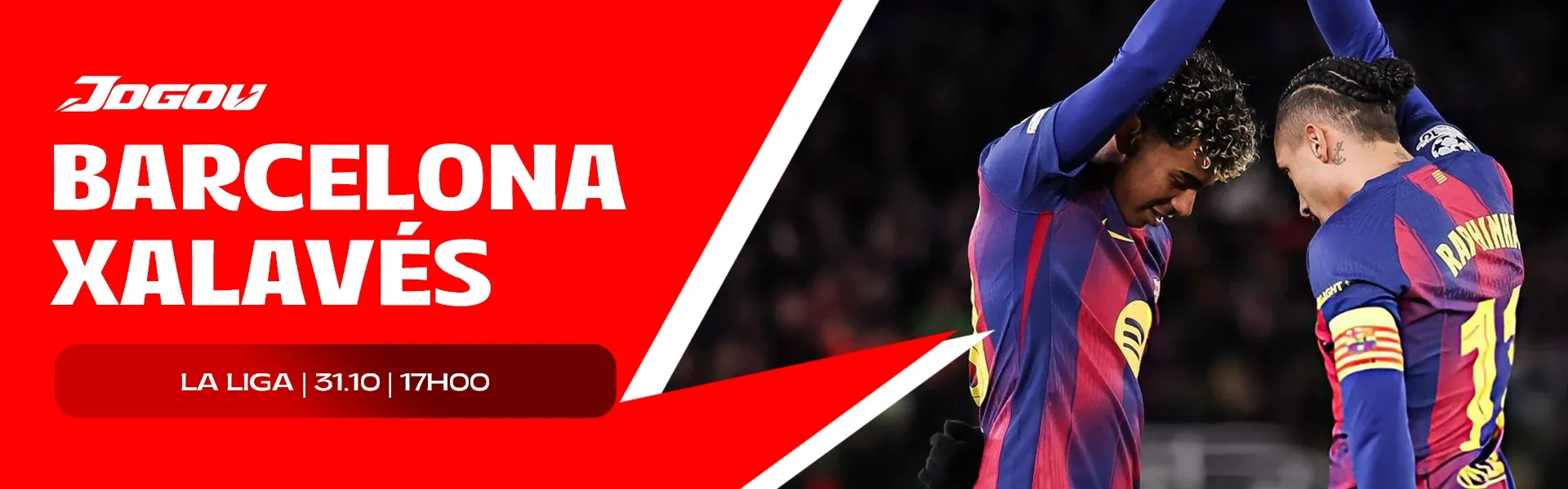 Jogo hoje · Barcelona x Alavés 31-10