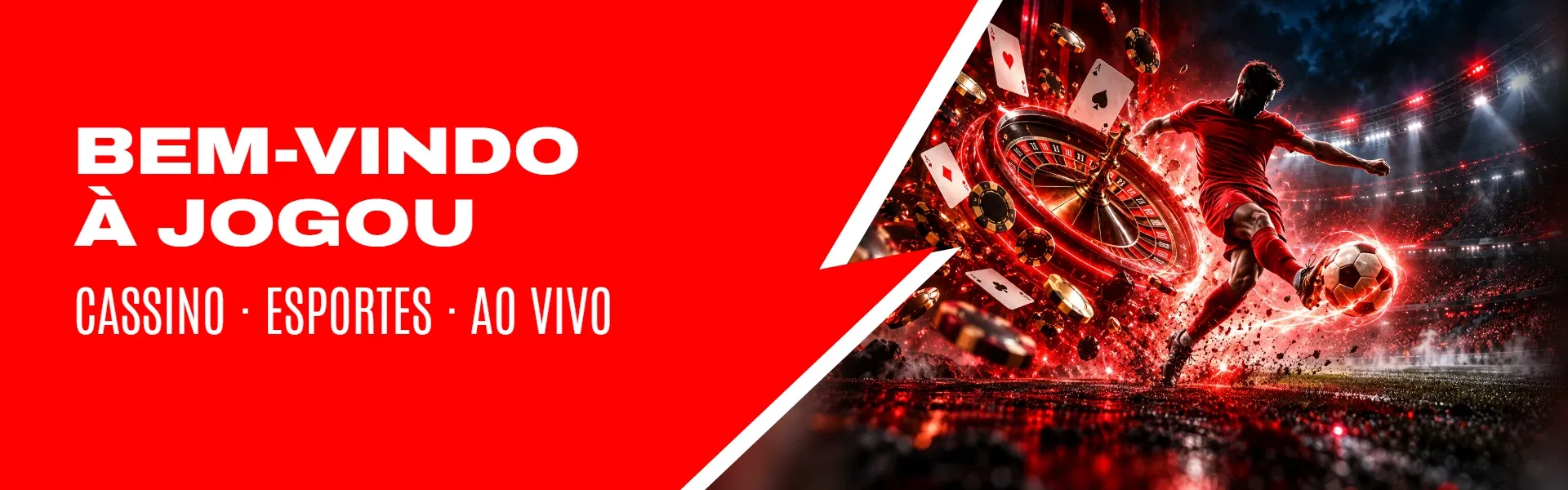 Cadastro · Bem-vindo à Jogou