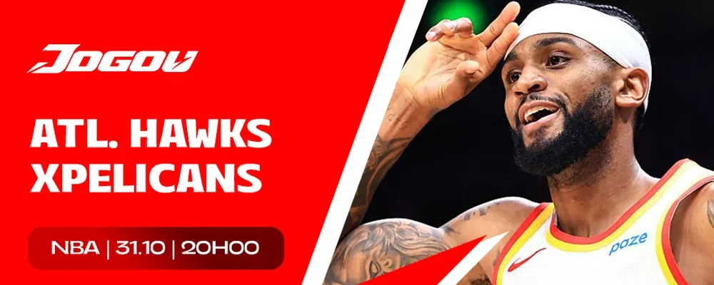 Jogo hoje · Hawks x Pelicans 31-10 (Esportes)